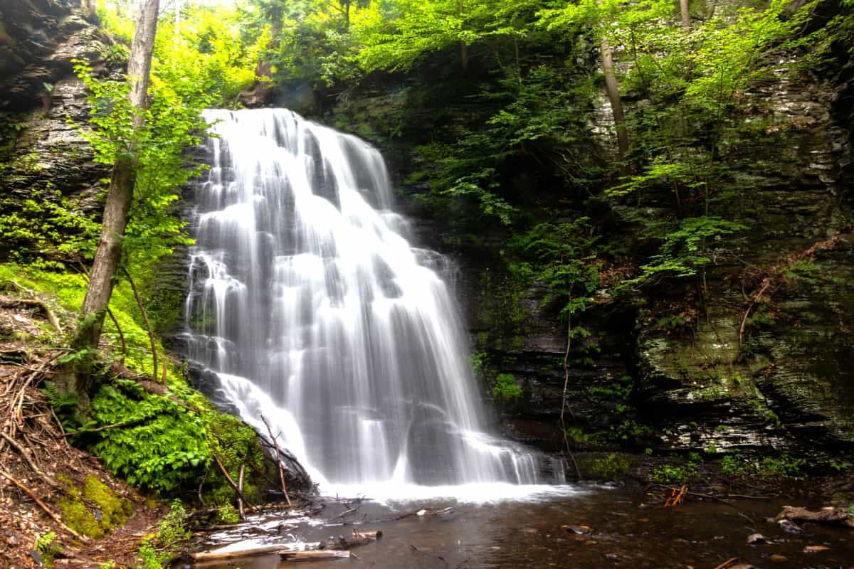 Bushkill Fall Pennsylvania US America