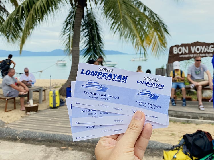 Getting to Koh Phangan Tickets