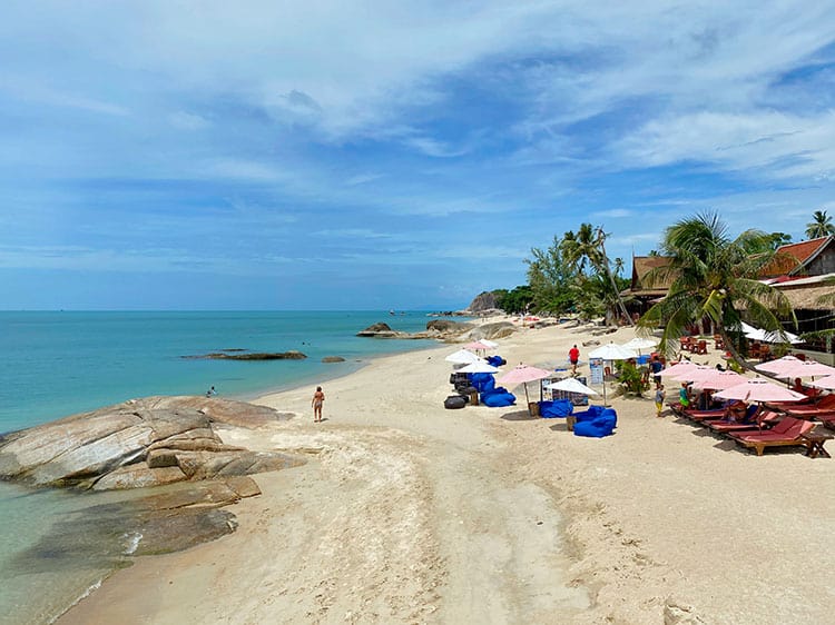 South Lamai Beach in Koh Samui