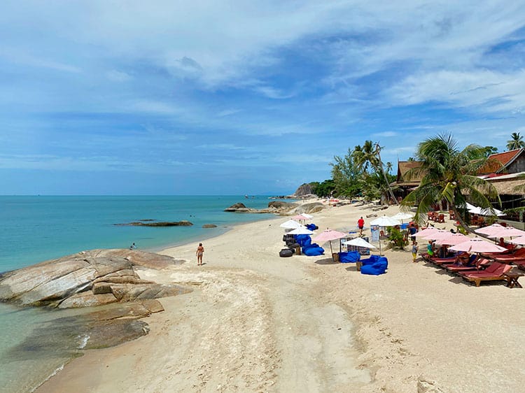 South Lamai Beach in Koh Samui, Thailand