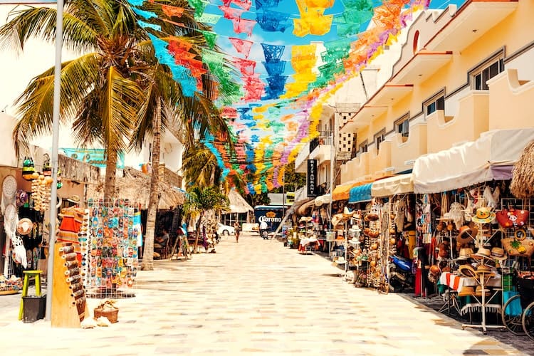 Cozumel Mexico with a toddler