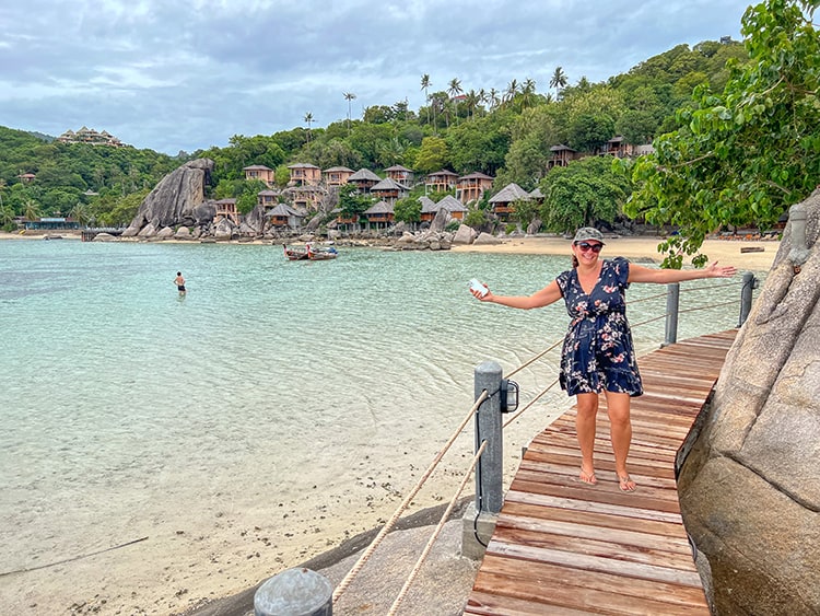 Best Beach in Koh Tao Thailand - Taa Toh Beach Koh Tao