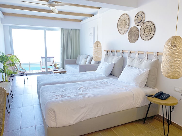 Blue Marine Resort and Spa Review - Crete Greece - hotel room