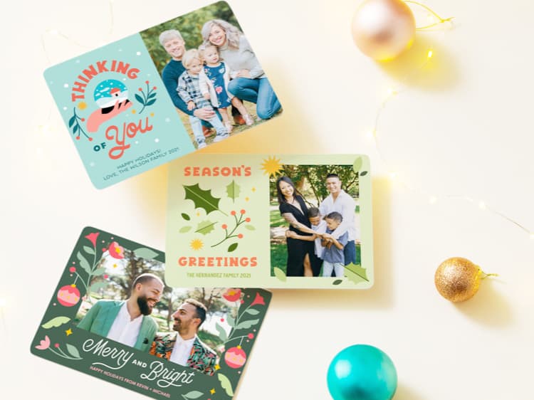 Mixbook Travel Holiday Photo Cards - How to created holiday cards