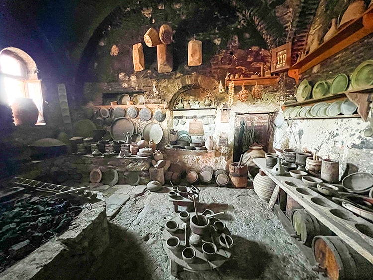 Monastery Kitchen, Meteora, Greece