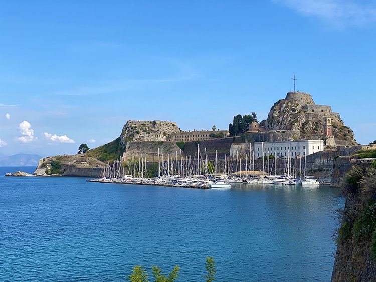 Old Fortress in Corfu, Greece