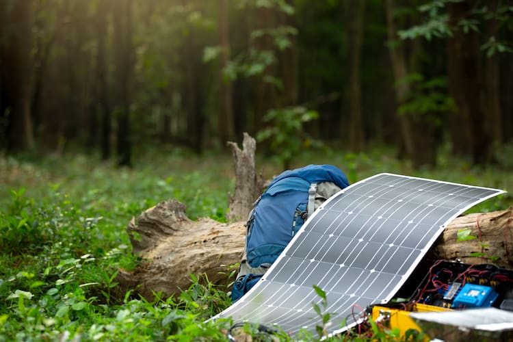 Flexible solar panel