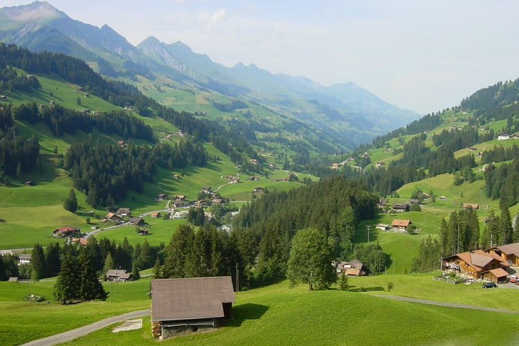 Adelboden Switzerland Meandering Wild