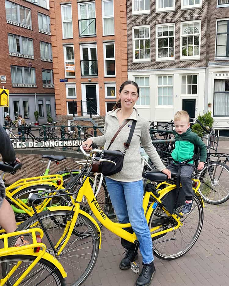 Amsterdam in Netherlands with a toddler by world by weekend