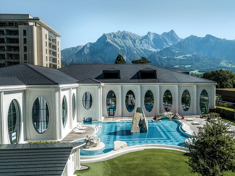 Best Hot Springs in Switzerland Tamina Thermal Spa
