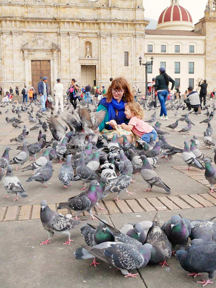 Colombia with a toddler by mums on flip flops