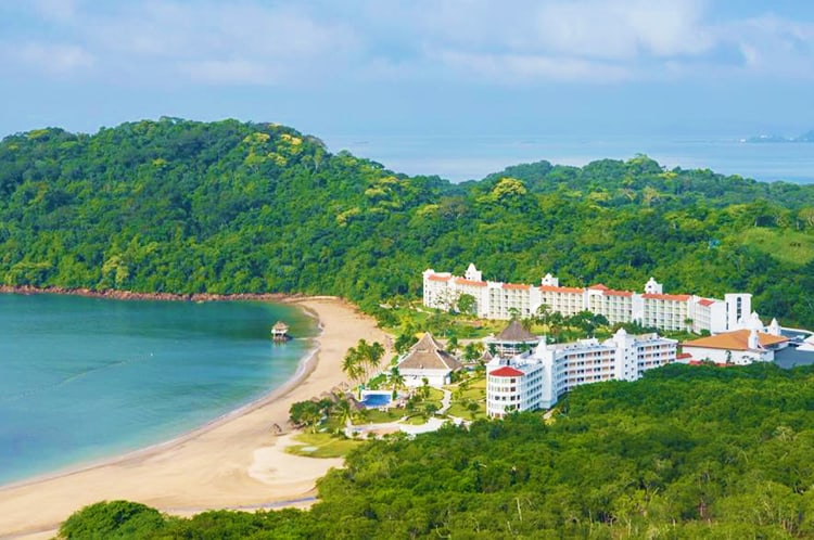 Dreams Playa Bonita Panama, aerial view of the resort and beach