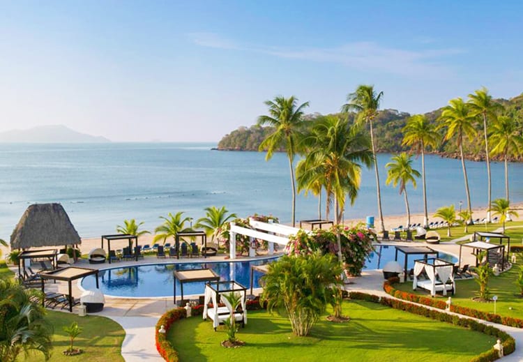 Dreams Playa Bonita Panama, pool view towards the beach