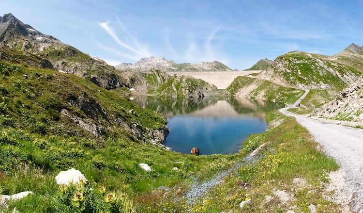 Maggia Valley in Switzerland