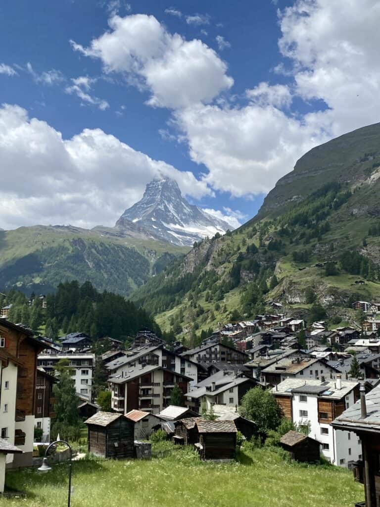 Zermatt Town in Switzerland