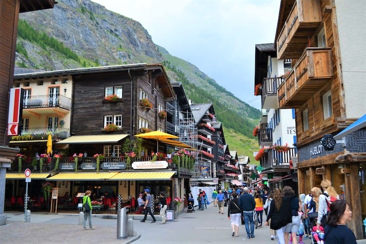 Zermatt Town Switzerland Destination