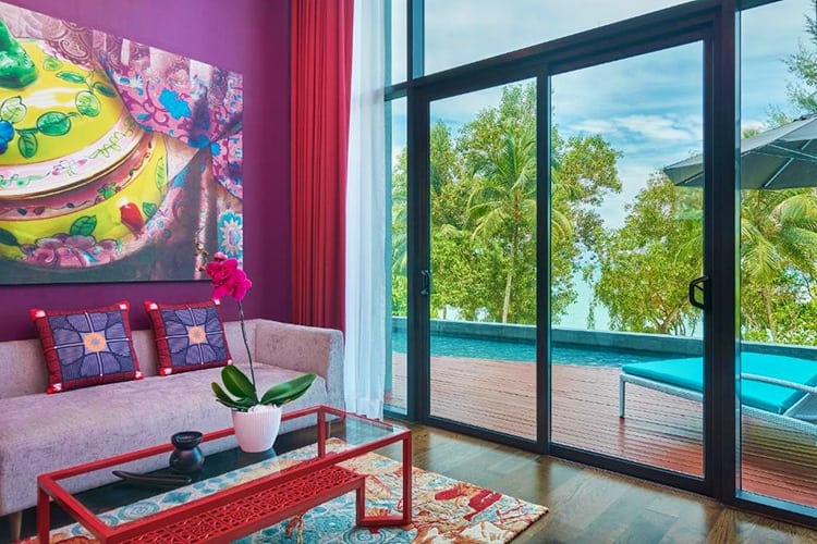 Angsana Teluk Bahang, Penang, best hotels with private pools, Malaysia, lounge