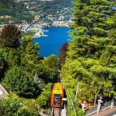 Brunate and Como private tour from Milan