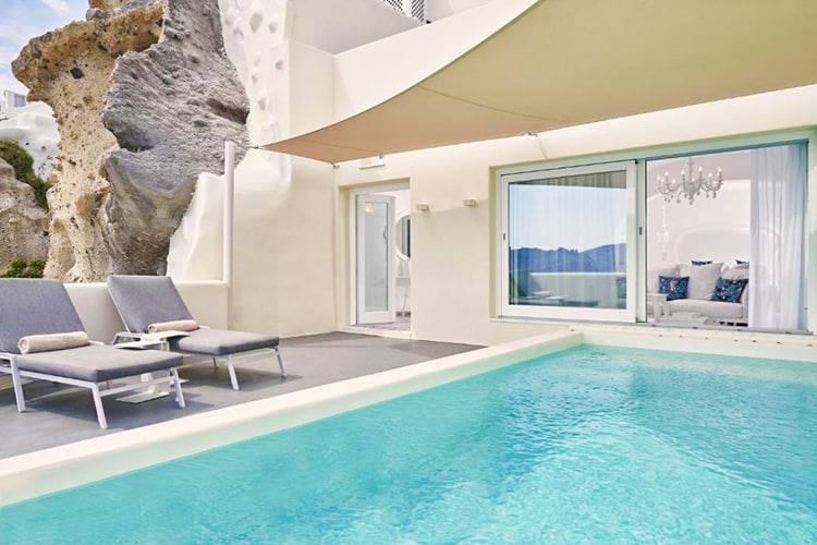 Canaves Oia Suites and Spa, Santorini, Greece, private pool