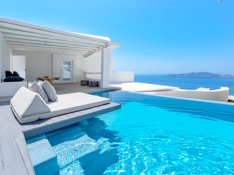 Cavo Tagoo Santorini, top hotels in Santorini with private pool, pool