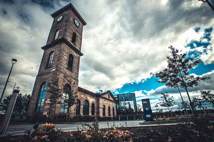 Clydeside Distillery set on the River Clyde, Scotland