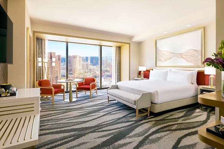 Conrad Las Vegas at Resorts World, USA, Nevada, bedroom