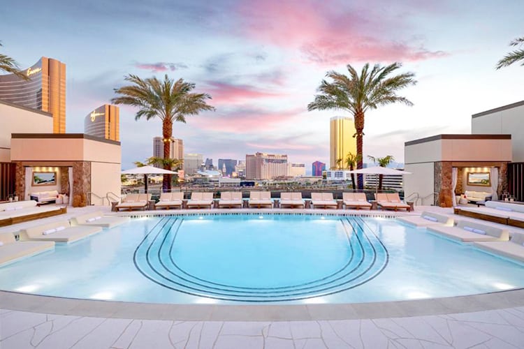 Conrad Las Vegas at Resorts World, USA, Nevada, pool