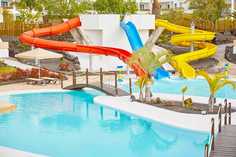 Dreams Lanzarote Playa Dorada Resort and Spa, Canary Islands, water slides
