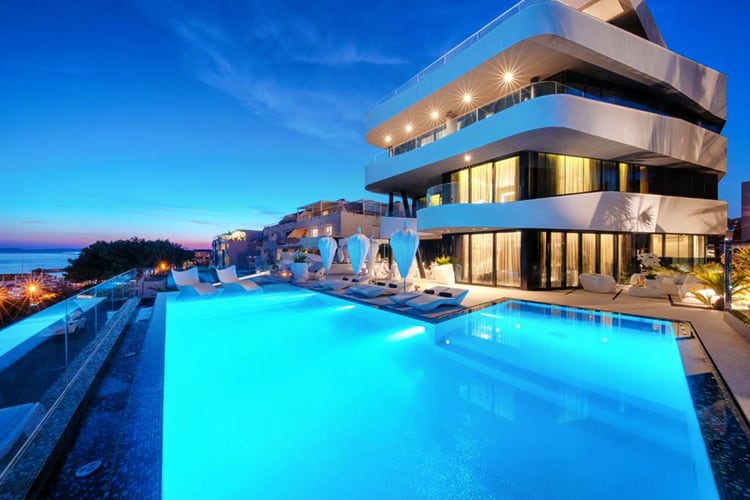 Hotel Posh Split Croatia, pool and hotel