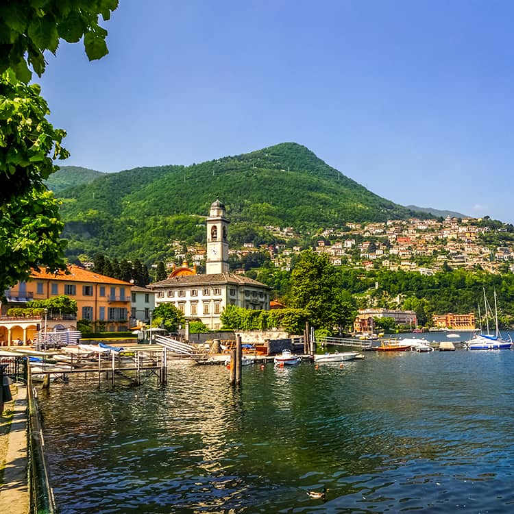 Lake Como Town of Cernobbio