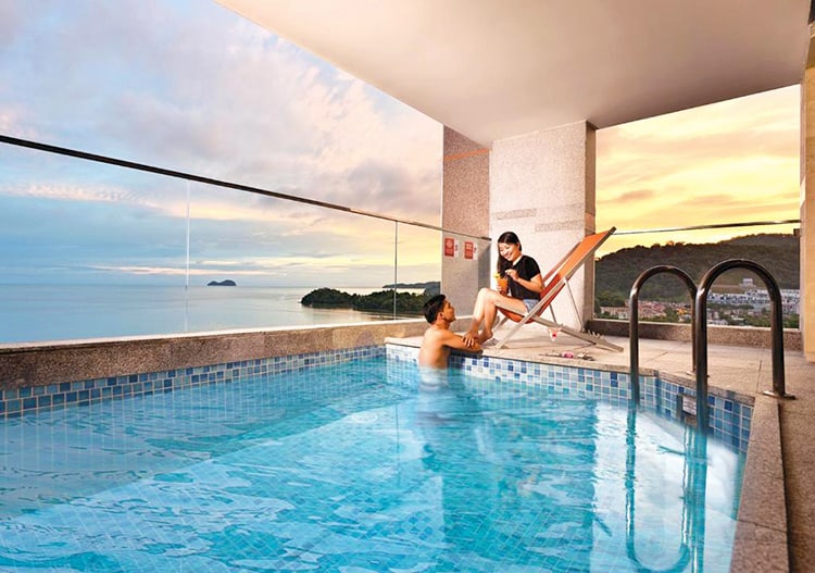 Lexis Suites Penang, best hotels in Penang with private pools, pool and view
