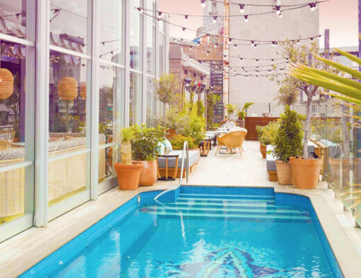 Mondrian London Shoreditch, UK, London, Best London Hotels with rooftop pools