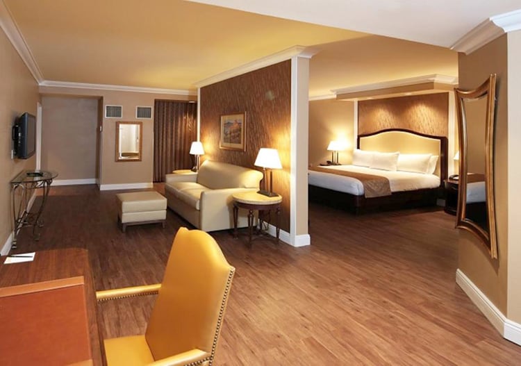 South Point Hotel Casino-Spa, Las Vegas, Nevada, USA, bedroom