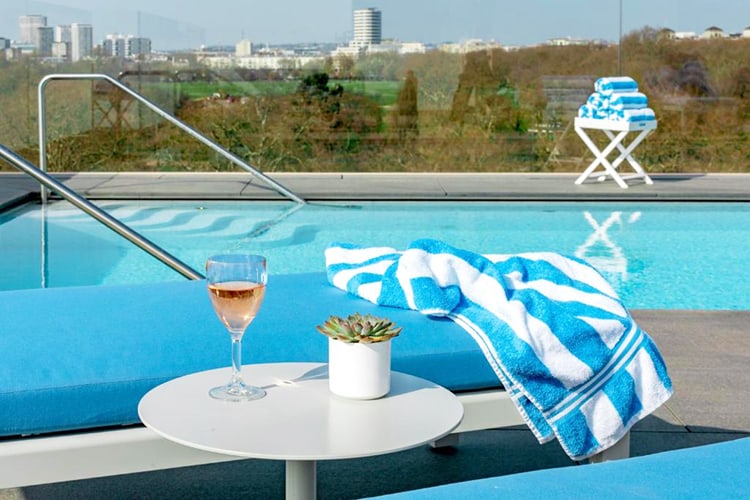 The Berkeley Hotel in London, UK, best London Hotels with Rooftop Pools, pool