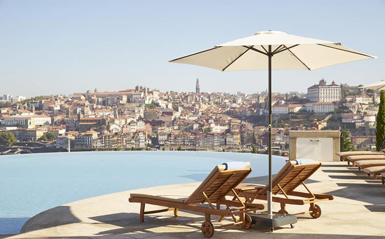 The Yeatman has one of the best infinity pools with views in porto