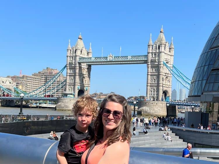UK with a toddler in London Work Play Mommy