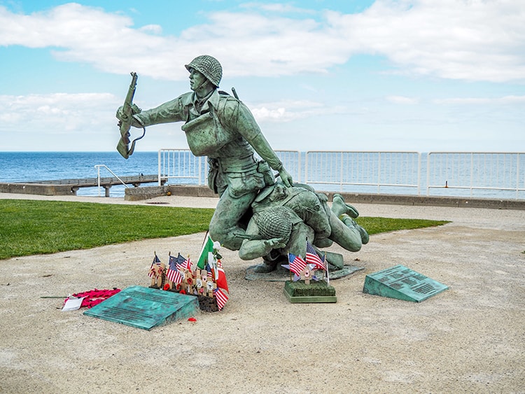 d-day beaches in normandy france