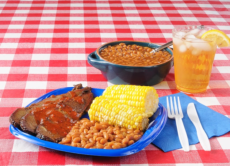 Boston USA, Best food tour in Boston, beef brisket, corn, beans