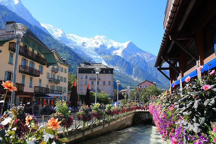 Chamonix in France