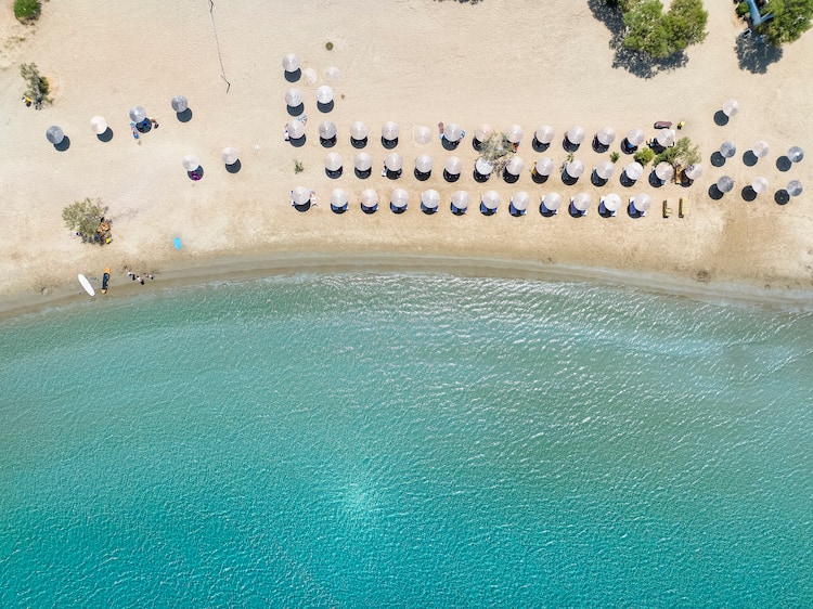 Galissas Beach in Syros