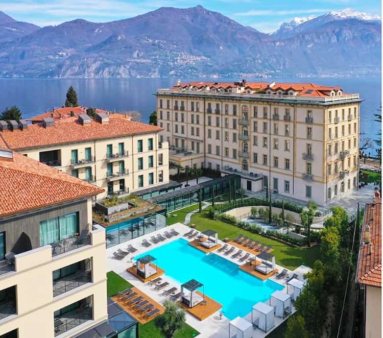 Grand Hotel Victoria Concept & Spa, Best Rated Lake Como Luxury Hotels, aerial view