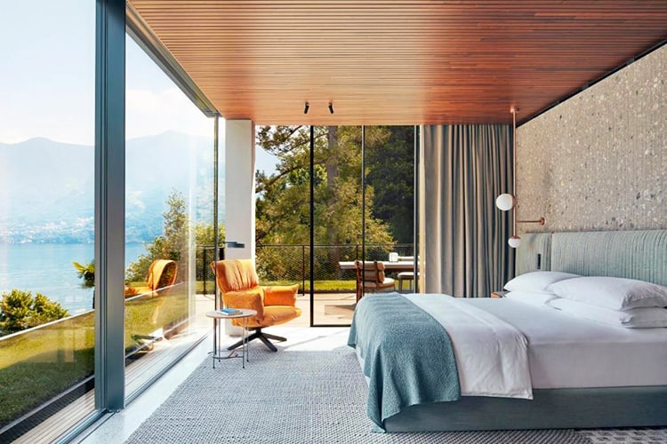 Il Sereno Lago Di Como, Best Luxury hotel in Lake Como, Italy, bedroom
