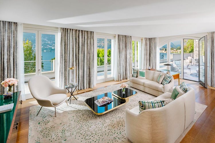 Mandarin Oriental, Lago di Como, top Lake Como luxury hotels, lounge