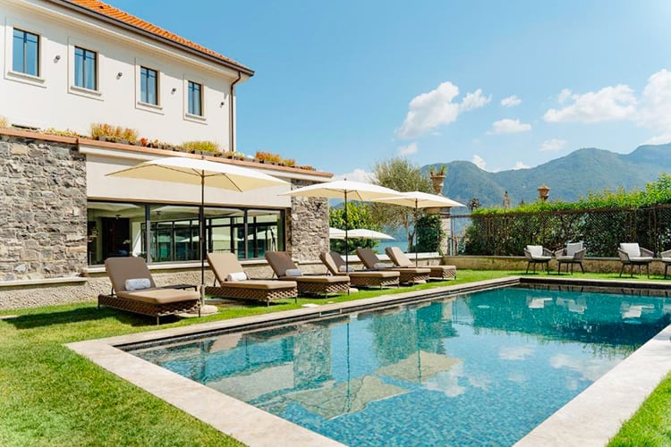 Musa Lago Di Como, Lake Como Luxurious Hotels, pool and hotel