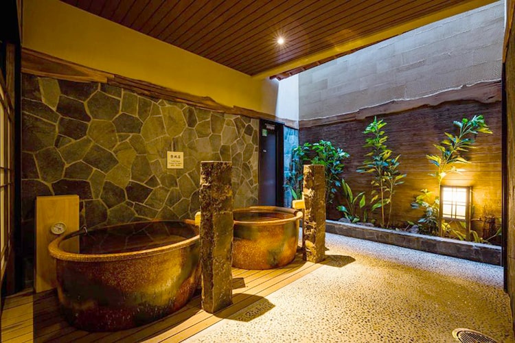 Onyado Nono Asakusa Natural Hot Spring, Best Tokyo hotels with an onsen, bath