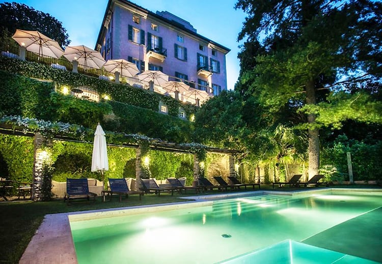 Relais Villa Vittoria, Best Luxurious hotels in Lake Como, Italy, pool and hotel