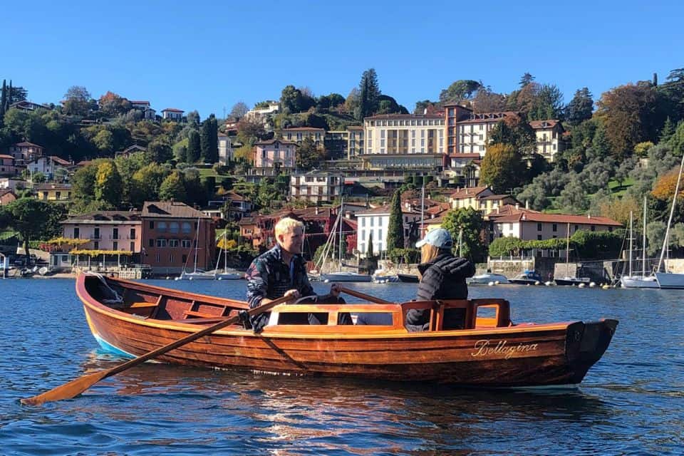 Rowing boat Tour in Lake Como