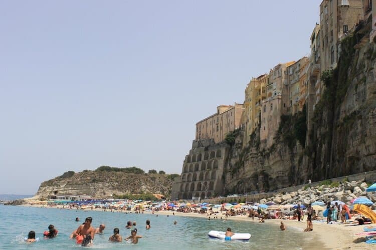 Tropea Beach Italy Wanderlust with Kids