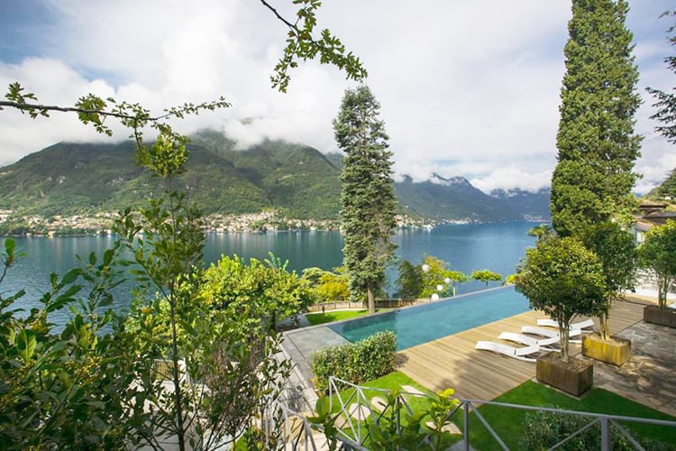 Villa Làrio Lake Como, Best Lake Como luxury hotels, Italy, pool