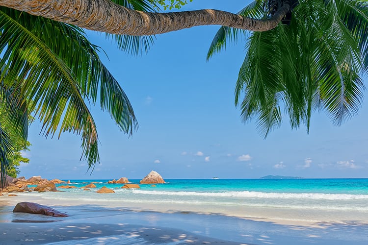 anse lazio beach, praslin island, seychelles